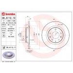 Brembo Δισκόπλακα - 08.A112.11