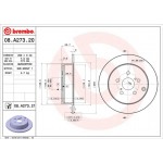 Brembo Δισκόπλακα - 08.A273.21