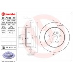 Brembo Δισκόπλακα - 08.A333.11