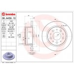 Brembo Δισκόπλακα - 08.A459.10