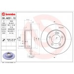 Brembo Δισκόπλακα - 08.A651.10