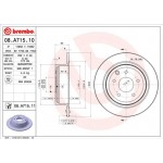 Brembo Δισκόπλακα - 08.A715.11