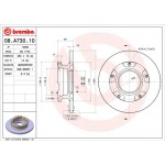 Brembo Δισκόπλακα - 08.A730.10