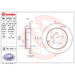 Brembo Δισκόπλακα - 08.A755.11