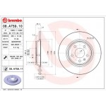 Brembo Δισκόπλακα - 08.A759.10