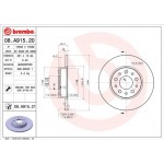 Brembo Δισκόπλακα - 08.A915.21