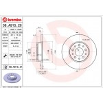 Brembo Δισκόπλακα - 08.A915.21