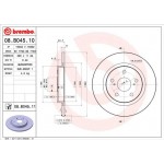 Brembo Δισκόπλακα - 08.B045.10