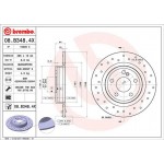 Brembo Δισκόπλακα - 08.B348.4X
