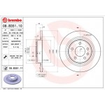 Brembo Δισκόπλακα - 08.B351.11