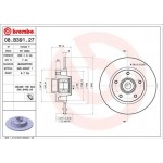 Brembo Δισκόπλακα - 08.B391.27