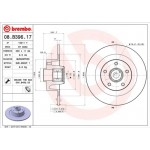 Brembo Δισκόπλακα - 08.B396.17