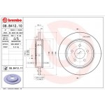 Brembo Δισκόπλακα - 08.B412.11