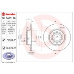 Brembo Δισκόπλακα - 08.B413.11