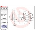 Brembo Δισκόπλακα - 08.B413.1X