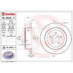 Brembo Δισκόπλακα - 08.B529.11