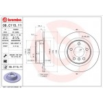 Brembo Δισκόπλακα - 08.C115.11