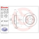 Brembo Δισκόπλακα - 08.C172.21