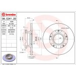 Brembo Δισκόπλακα - 08.C241.20 Brembo Δισκόπλακα - 08.C241.20