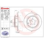 Brembo Δισκόπλακα - 08.C247.11