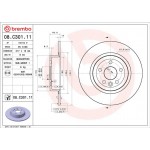 Brembo Δισκόπλακα - 08.C301.11 Brembo Δισκόπλακα - 08.C301.11