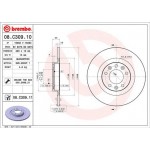 Brembo Δισκόπλακα - 08.C309.11