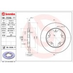 Brembo Δισκόπλακα - 08.C539.11