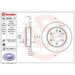 Brembo Δισκόπλακα - 08.D046.11