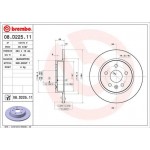 Brembo Δισκόπλακα - 08.D225.11