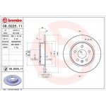 Brembo Δισκόπλακα - 08.D225.11