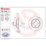 Brembo Δισκόπλακα - 08.D248.11