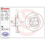 Brembo Δισκόπλακα - 08.D249.11