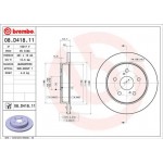 Brembo Δισκόπλακα - 08.D418.11