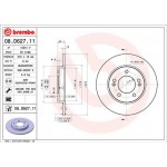 Brembo Δισκόπλακα - 08.D627.11