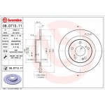Brembo Δισκόπλακα - 08.D713.11