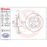 Brembo Δισκόπλακα - 08.D718.11