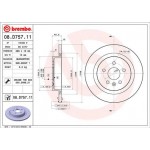 Brembo Δισκόπλακα - 08.D757.11