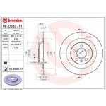 Brembo Δισκόπλακα - 08.D883.11