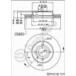 Brembo Δισκόπλακα - 09.3140.10