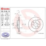 Brembo Δισκόπλακα - 09.3148.14