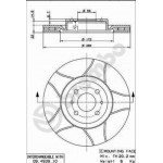 Brembo Δισκόπλακα - 09.4939.75