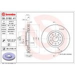 Brembo Δισκόπλακα - 09.5180.41 Brembo Δισκόπλακα - 09.5180.41