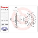 Brembo Δισκόπλακα - 09.5196.1X Brembo Δισκόπλακα - 09.5196.1X
