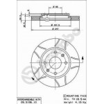 Brembo Δισκόπλακα - 09.5196.75