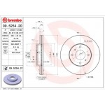 Brembo Δισκόπλακα - 09.5254.20