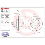 Brembo Δισκόπλακα - 09.5447.10