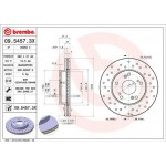 Brembo Δισκόπλακα - 09.5457.3X