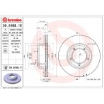 Brembo Δισκόπλακα - 09.5488.10