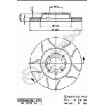 Brembo Δισκόπλακα - 09.5509.75