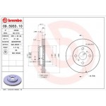 Brembo Δισκόπλακα - 09.5933.10